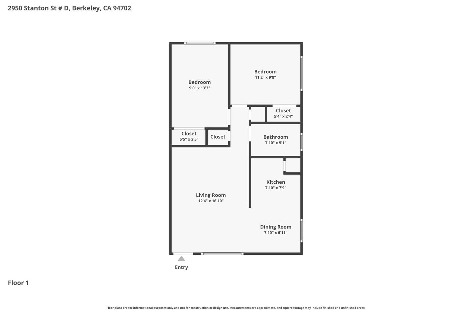 Berkeley Apartment: 2950 Stanton