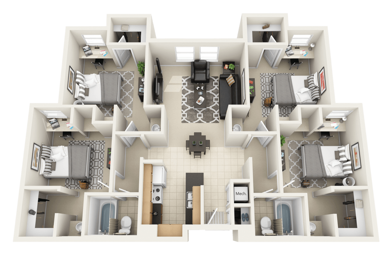 Iowa City Apartment: 100 Hawk Ridge Drive
