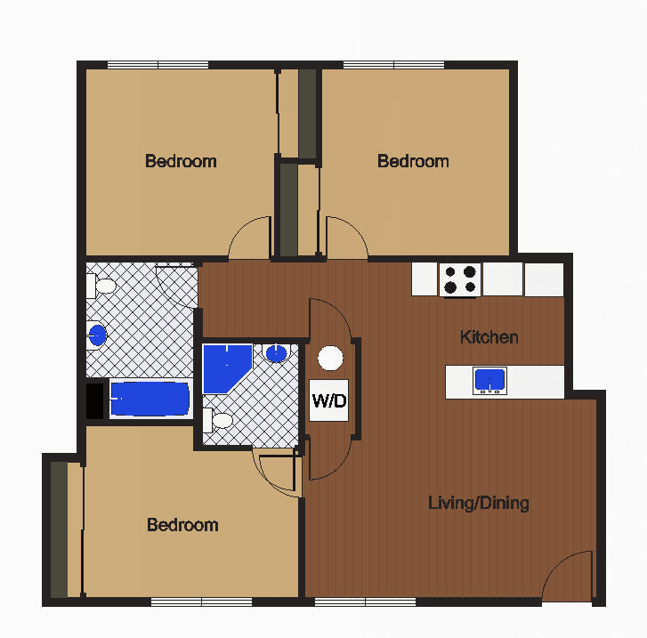 Berkeley Apartment: 1901 Dwight Way