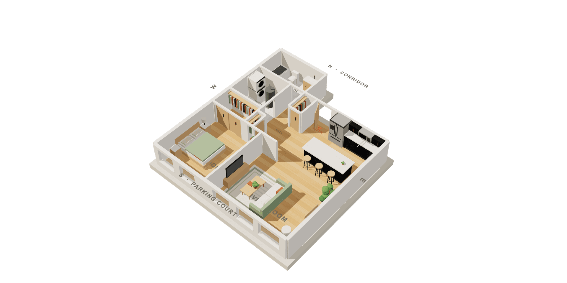 Urbana Apartment: 505 E Elm
