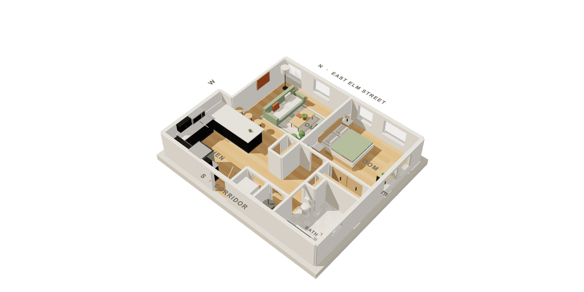 Urbana Apartment: 505 E Elm