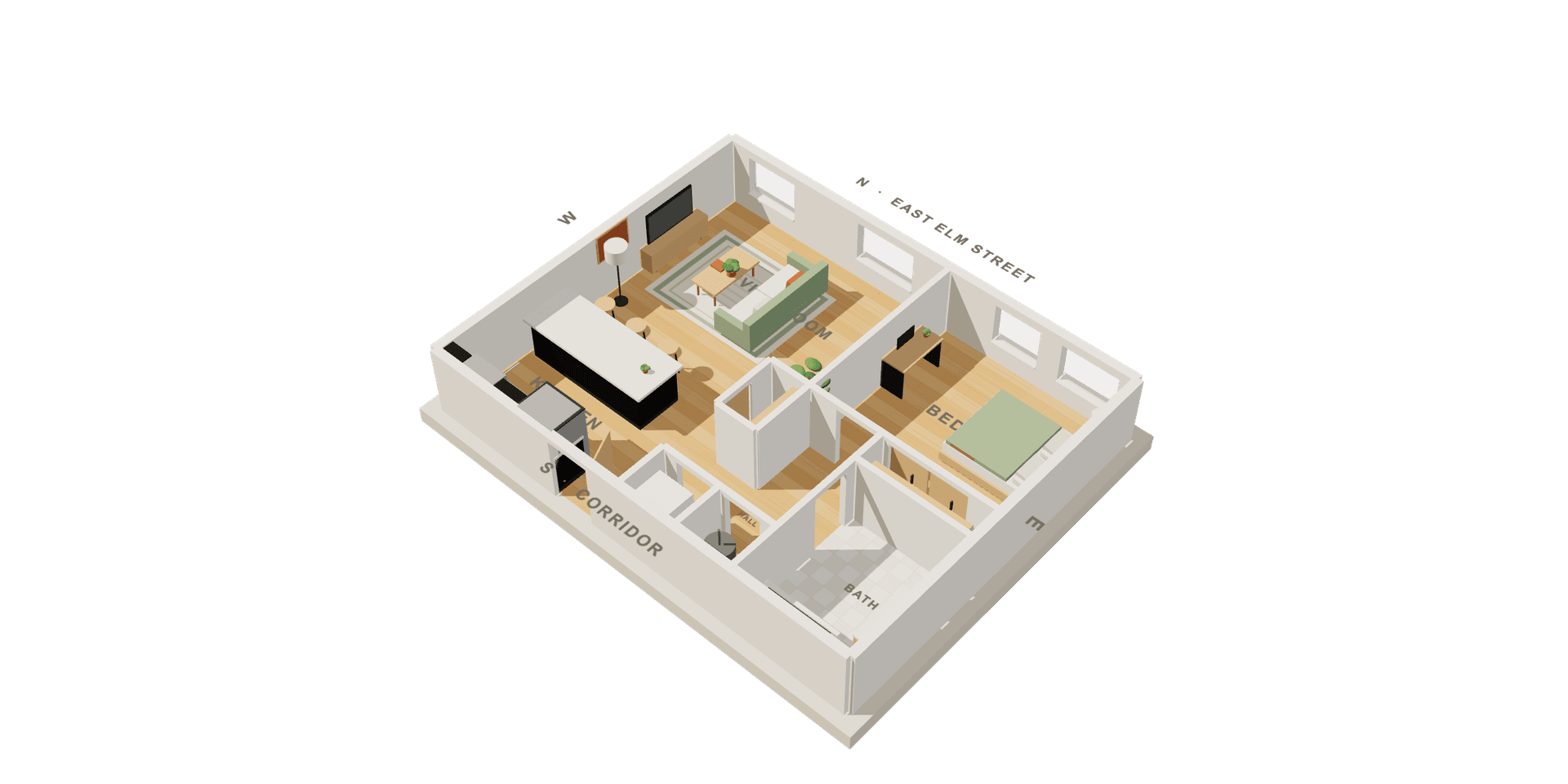 Urbana Apartment: 505 E Elm