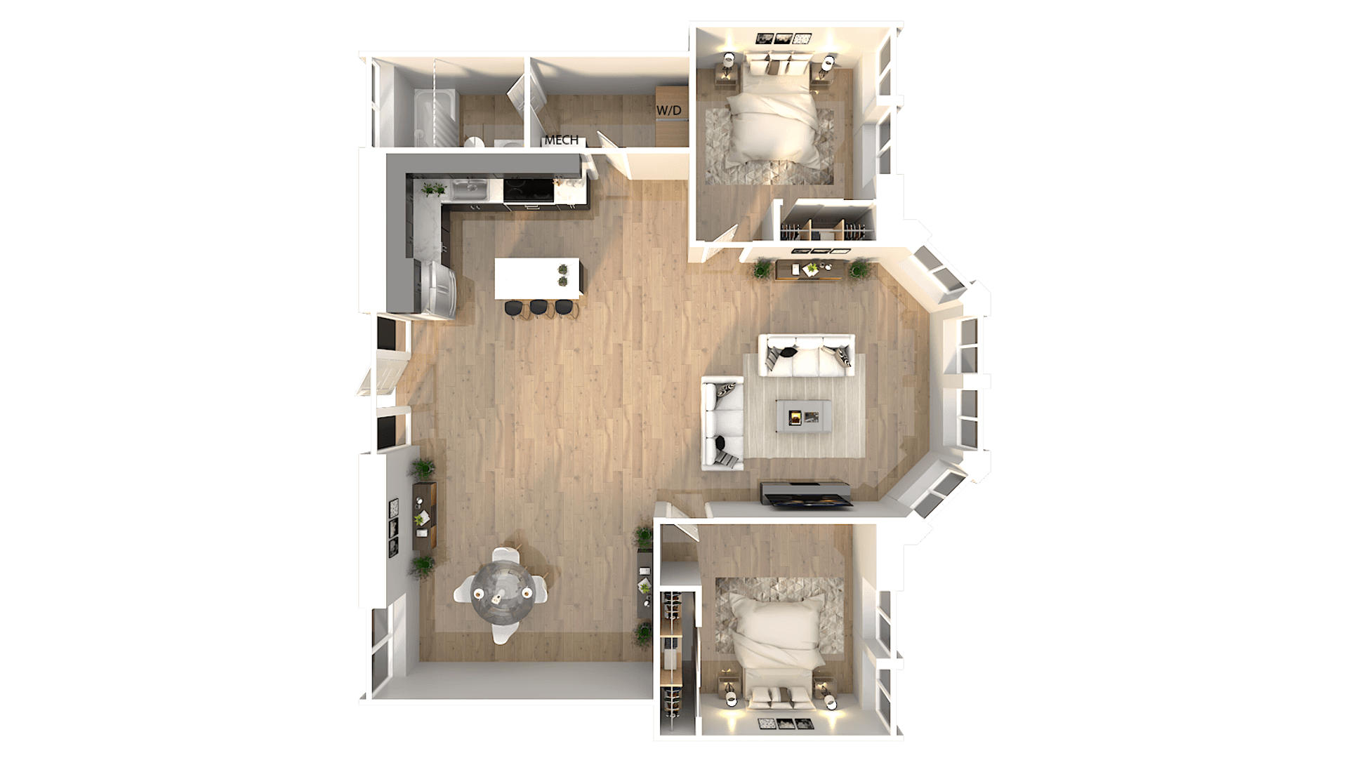 St. Louis Apartment: 3450 Wisconsin Avenue