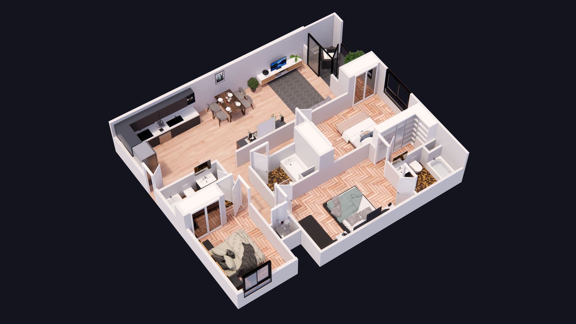 Los Angeles Apartment: 1507 Hi Point Street