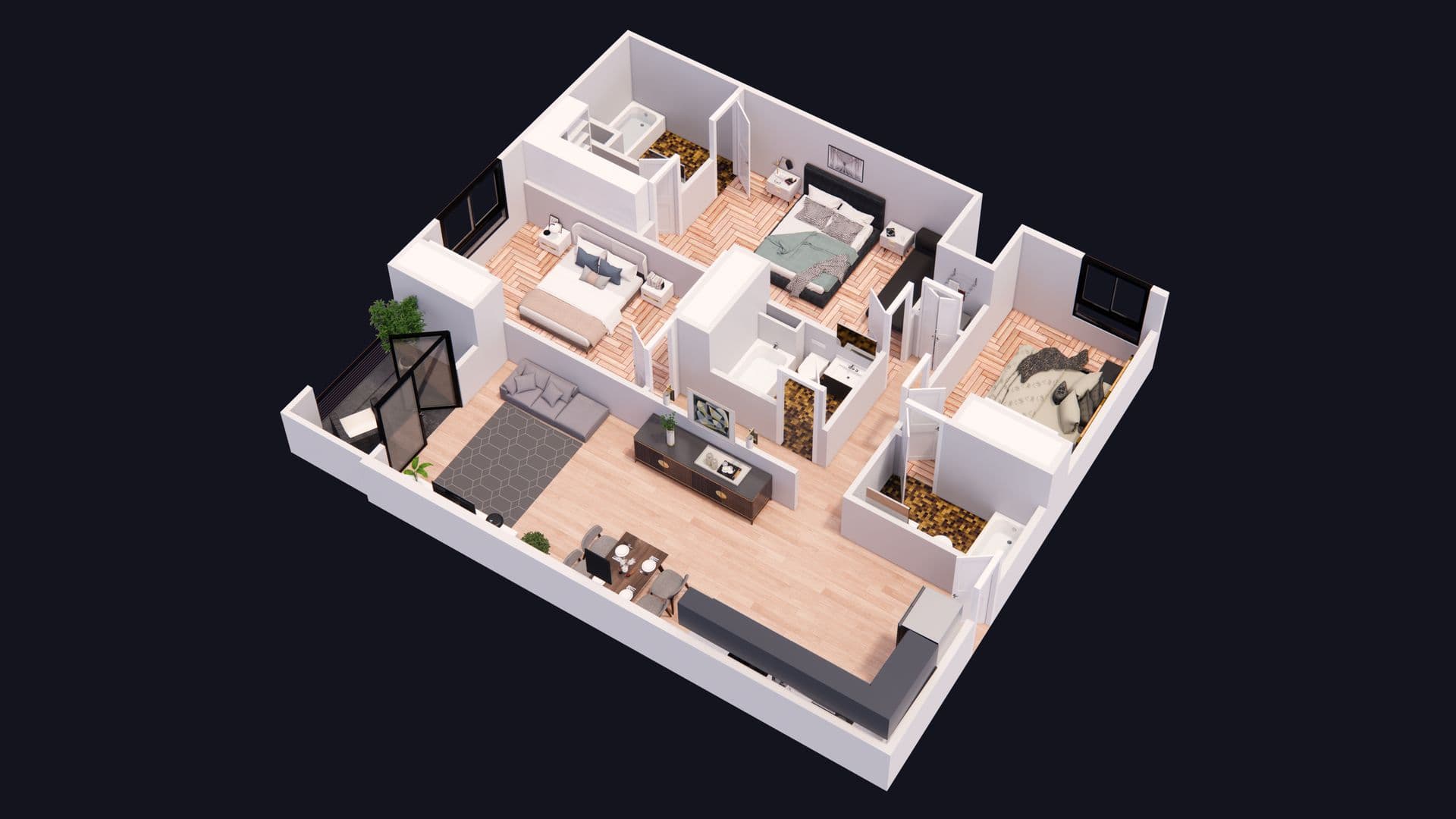 Los Angeles Apartment: 1507 Hi Point Street
