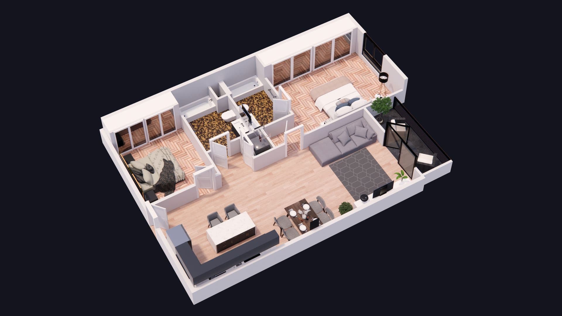 Los Angeles Apartment: 1507 Hi Point Street