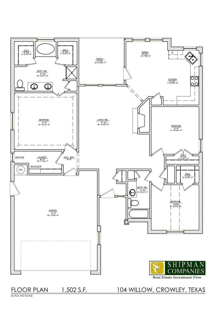 Crowley House: 104 Willow