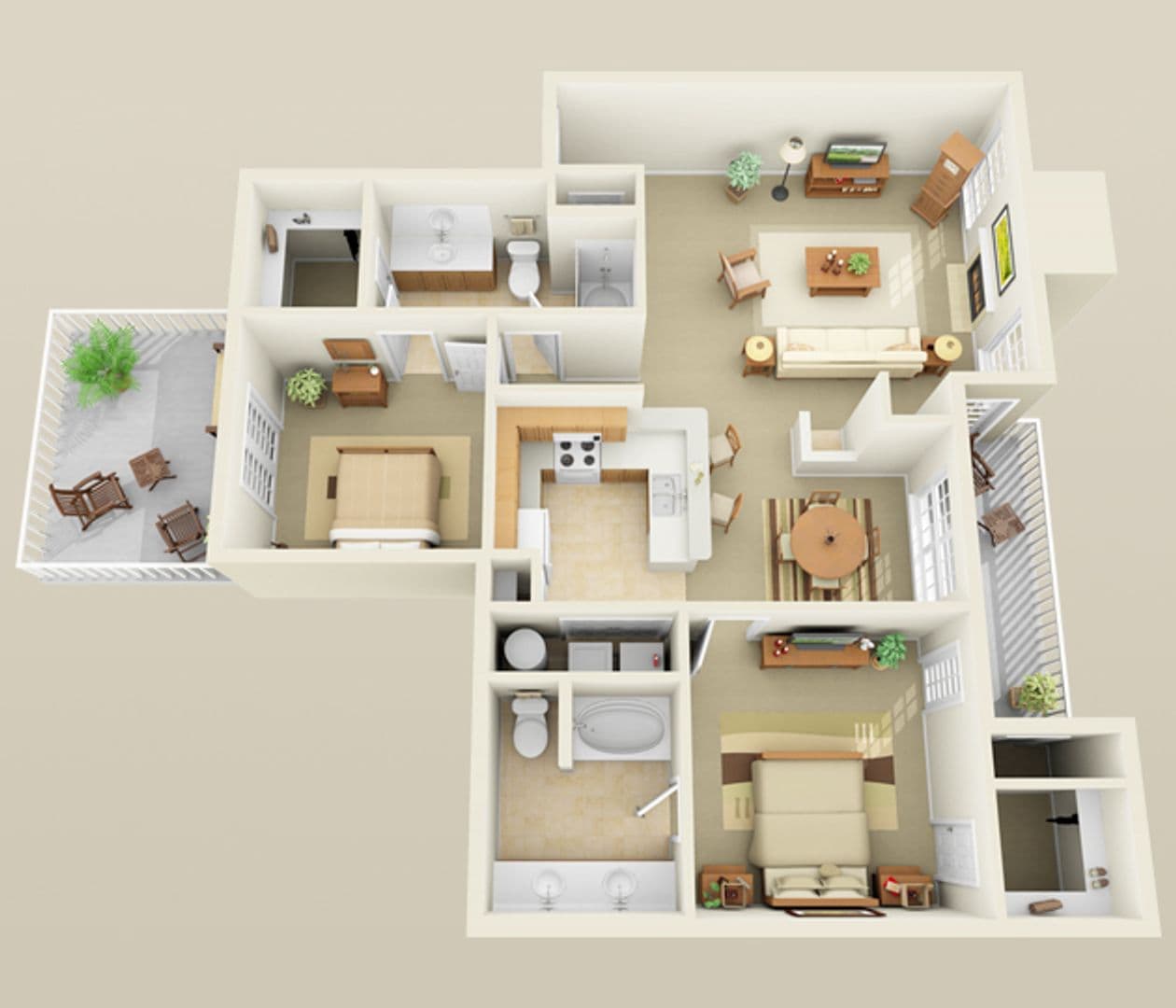 Euless Apartment: 700 Hill Trail