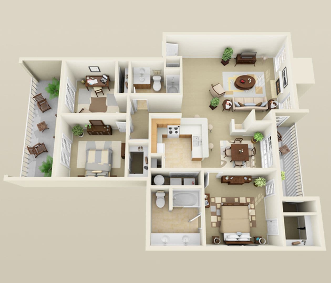 Euless Apartment: 700 Hill Trail