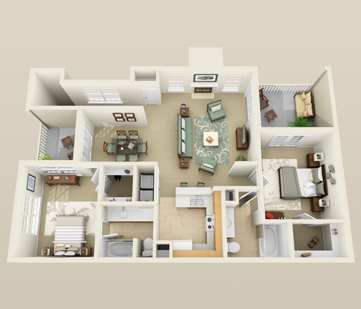 Euless Apartment: 700 Hill Trail