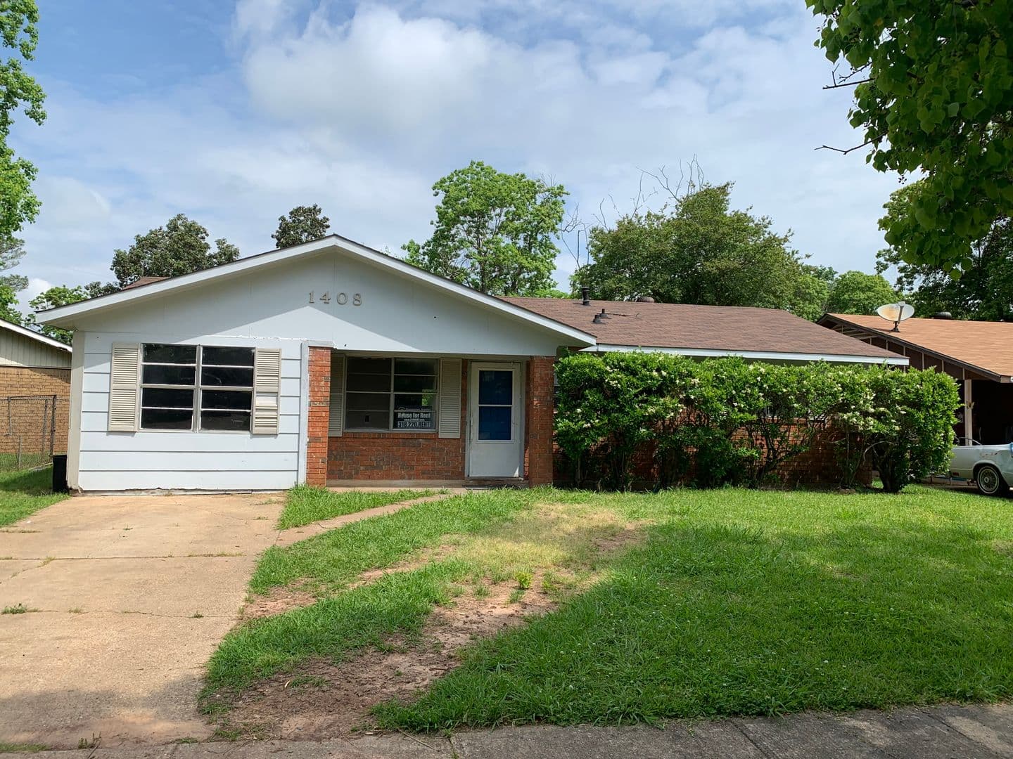 Bossier City House: 1408 Palmar St