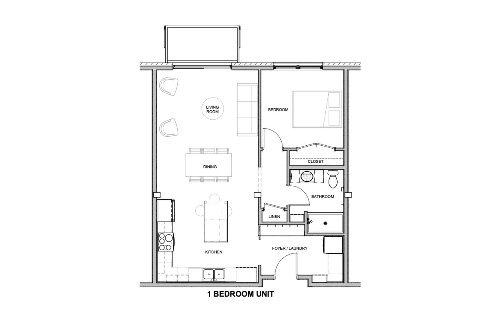 Sioux Falls Apartment: 440 E 8th St