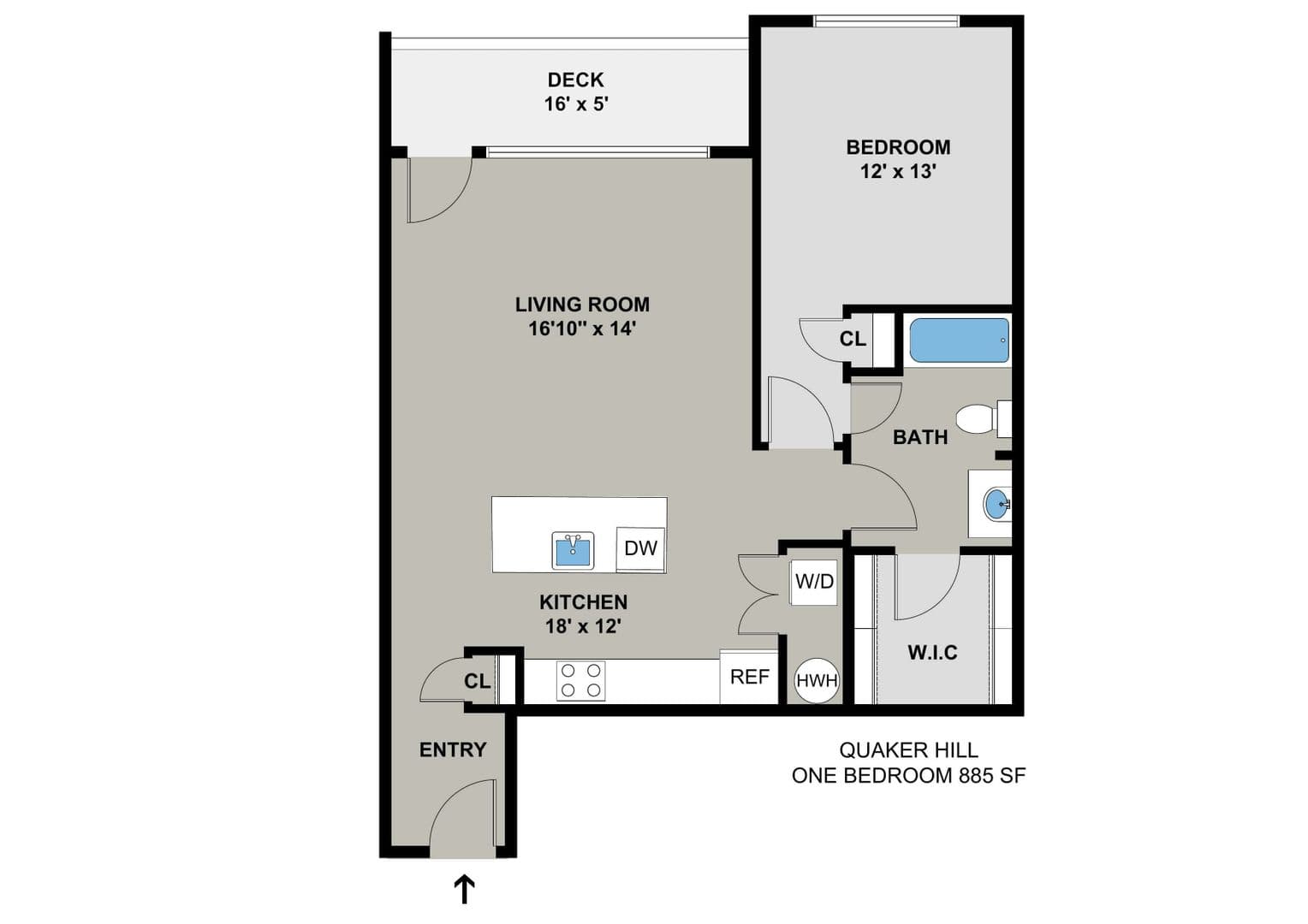 Waterford Apartment: 394 Willetts Avenue