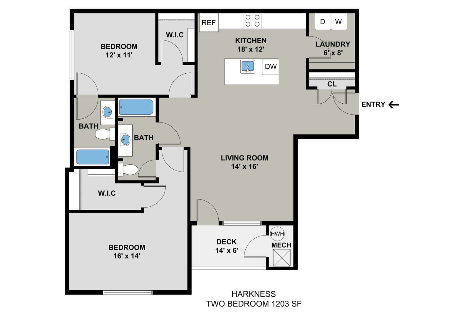 Waterford Apartment: 394 Willetts Avenue