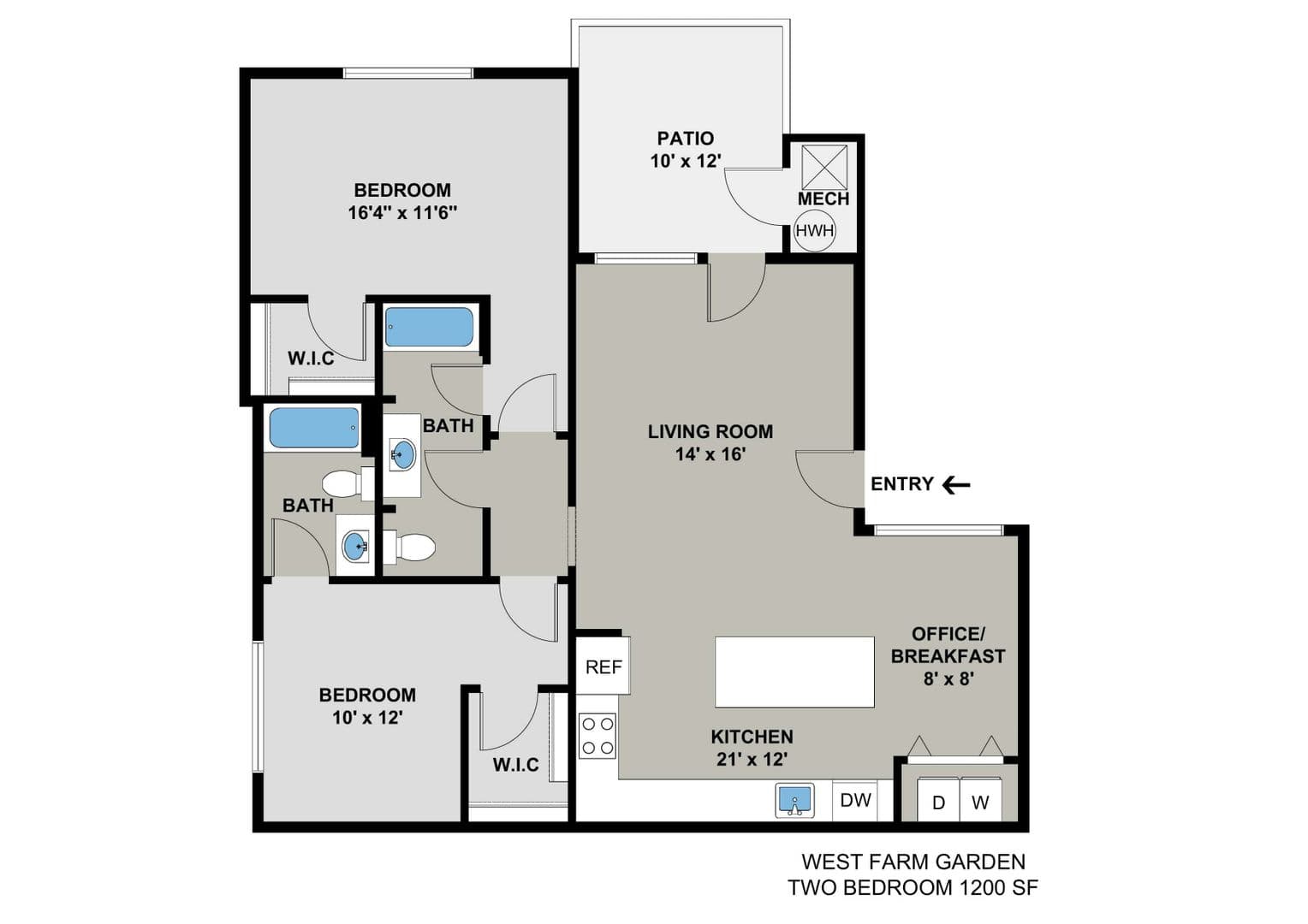 Waterford Apartment: 394 Willetts Avenue