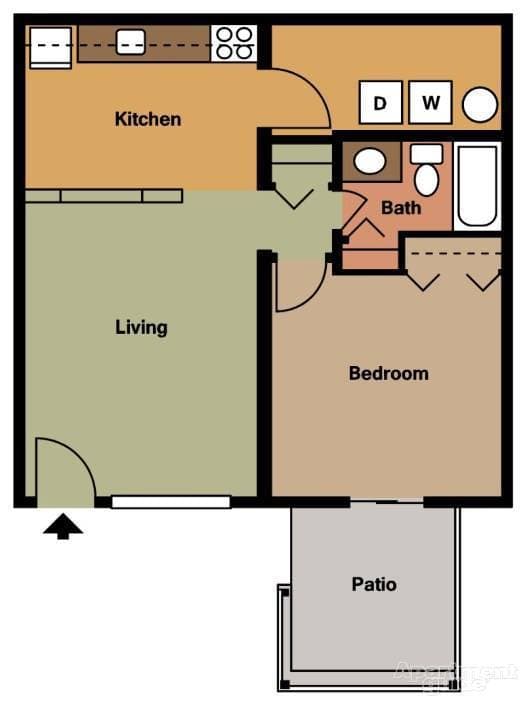 Westland Apartment: 110 Waterbury Ct