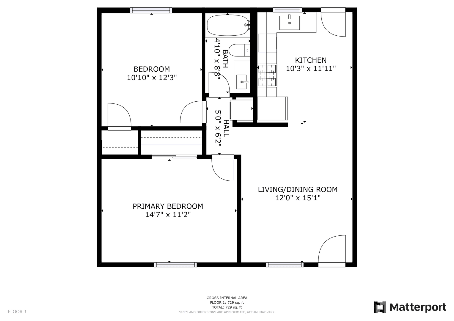 Phoenix Apartment: 1011 E Amelia Avenue