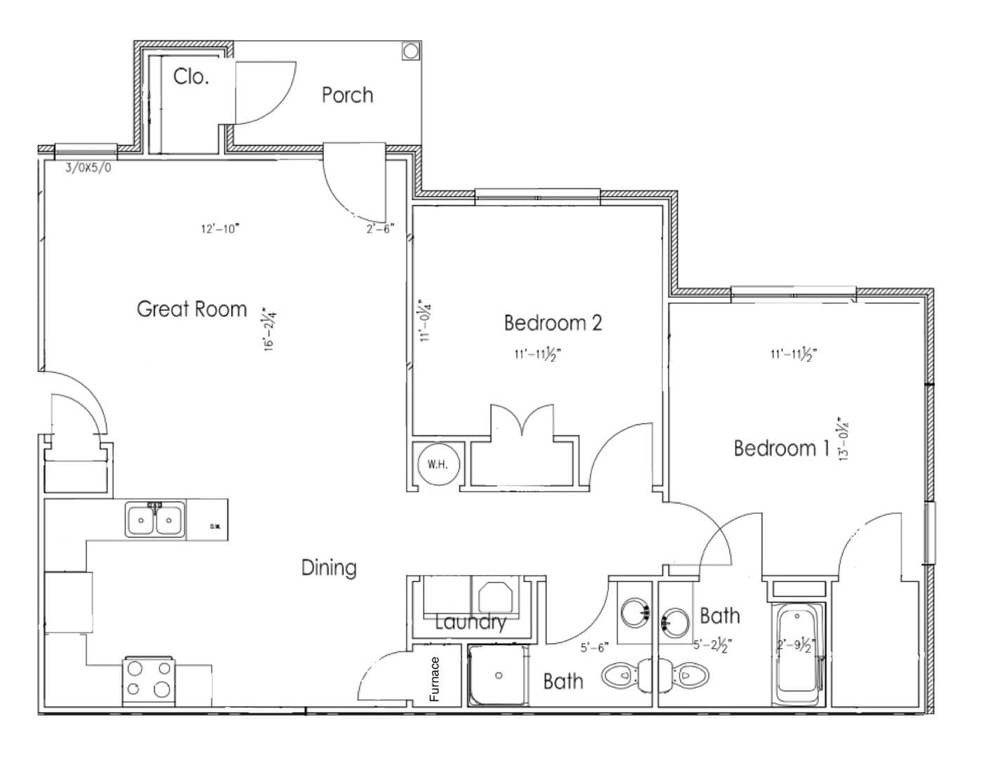 Bowling Green Apartment: 5866 Otte Court