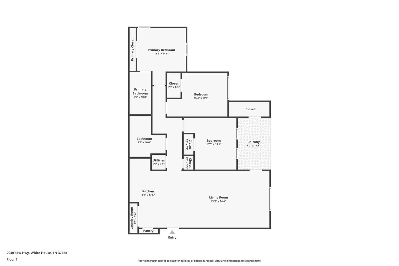 White House Apartment: 2940 US-31W