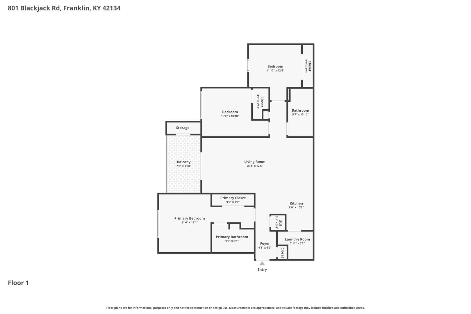 Franklin Apartment: 801 Blackjack Road