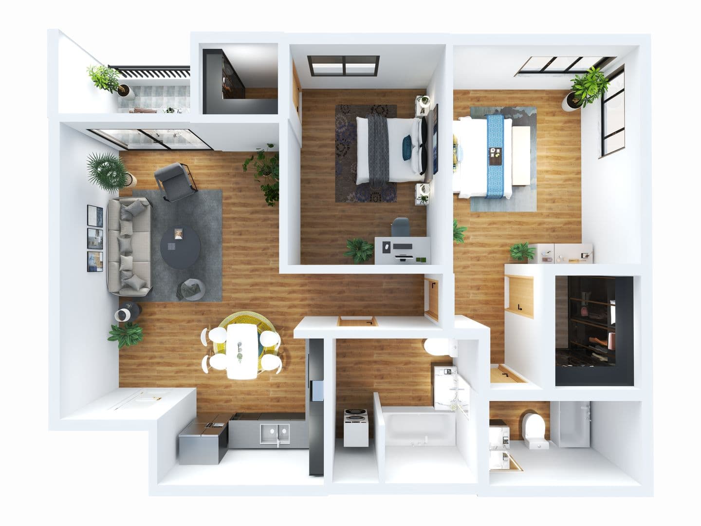 Los Angeles Apartment: 3567 Chesapeake Ave