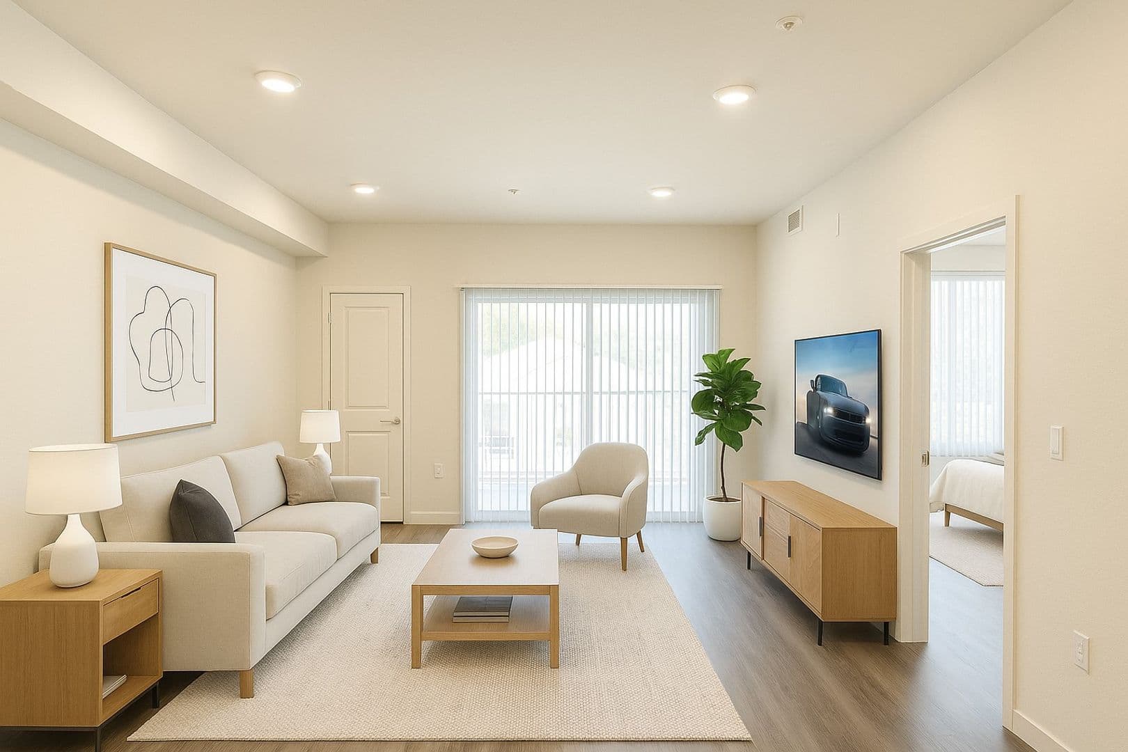 Los Angeles Apartment: 3567 Chesapeake Ave