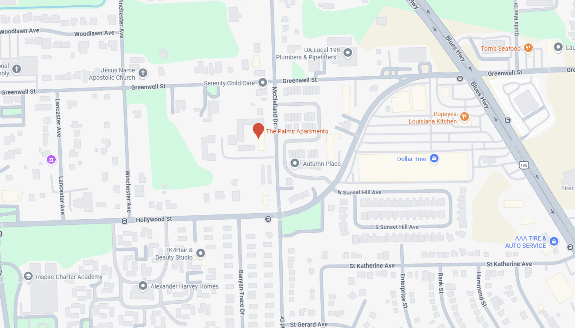 Baton Rouge Apartment: 5665 McClelland Drive