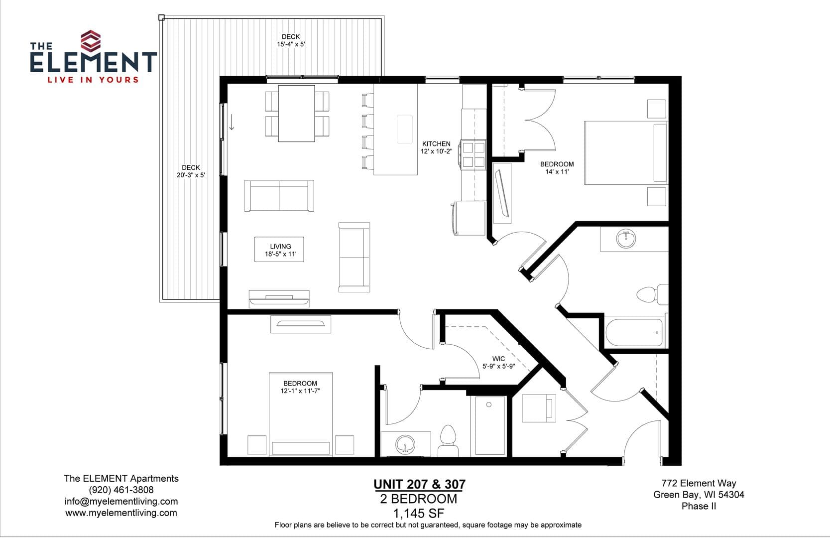 Ashwaubenon Apartment: 772 Element Way