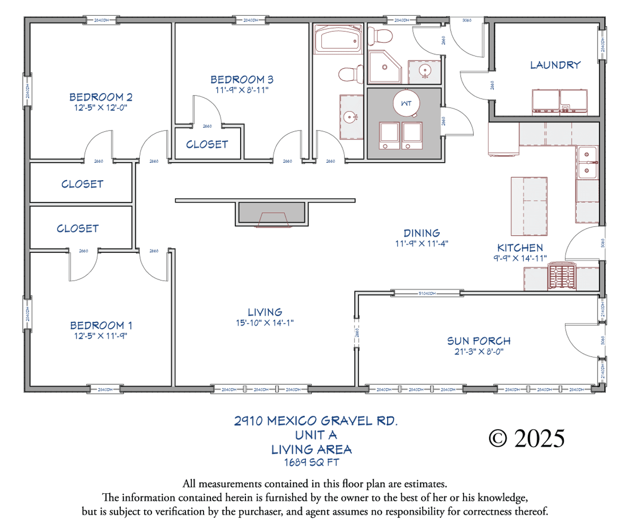 Columbia House: 2910 Mexico Gravel Rd
