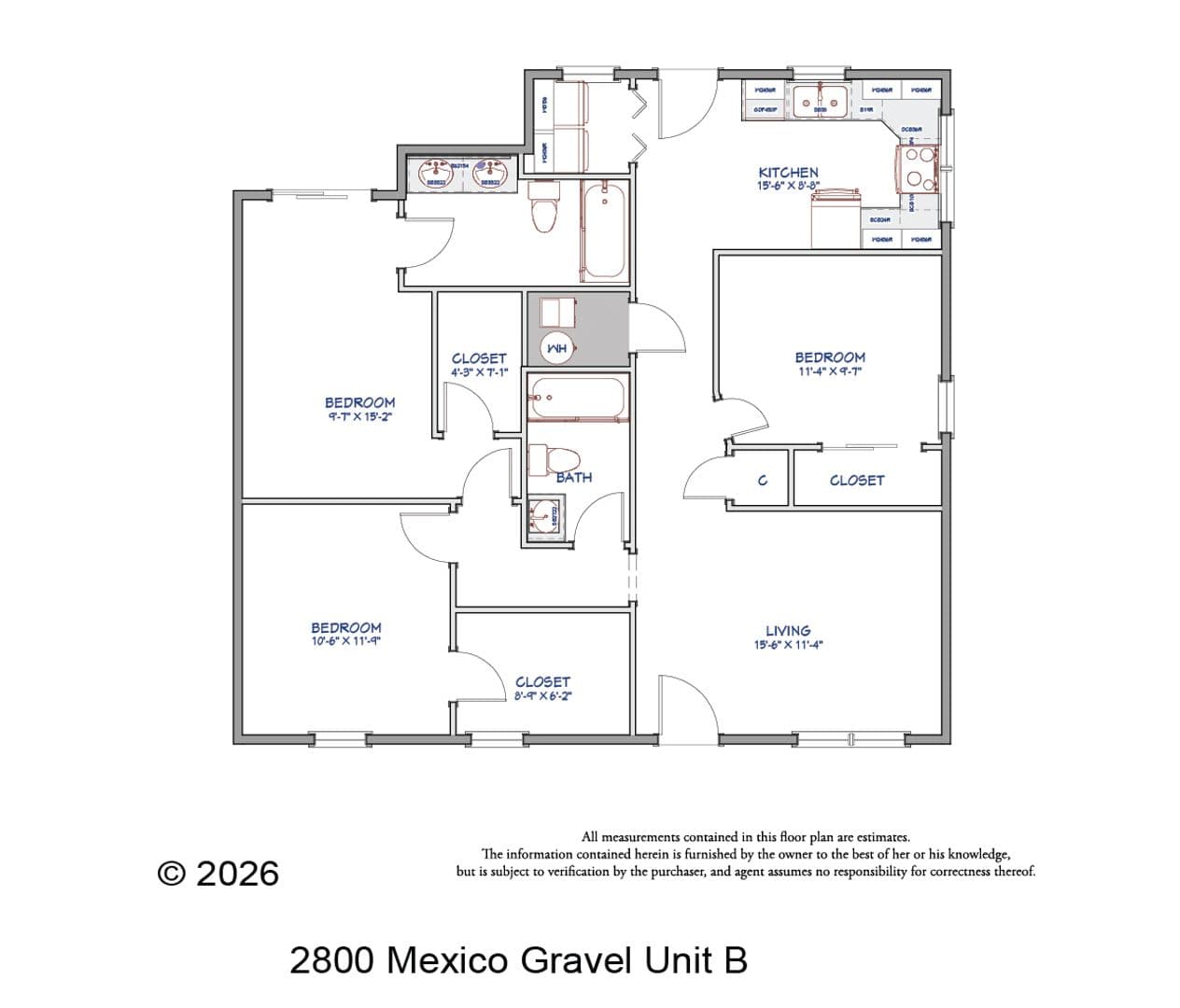 Columbia House: 2800 Mexico Gravel Rd