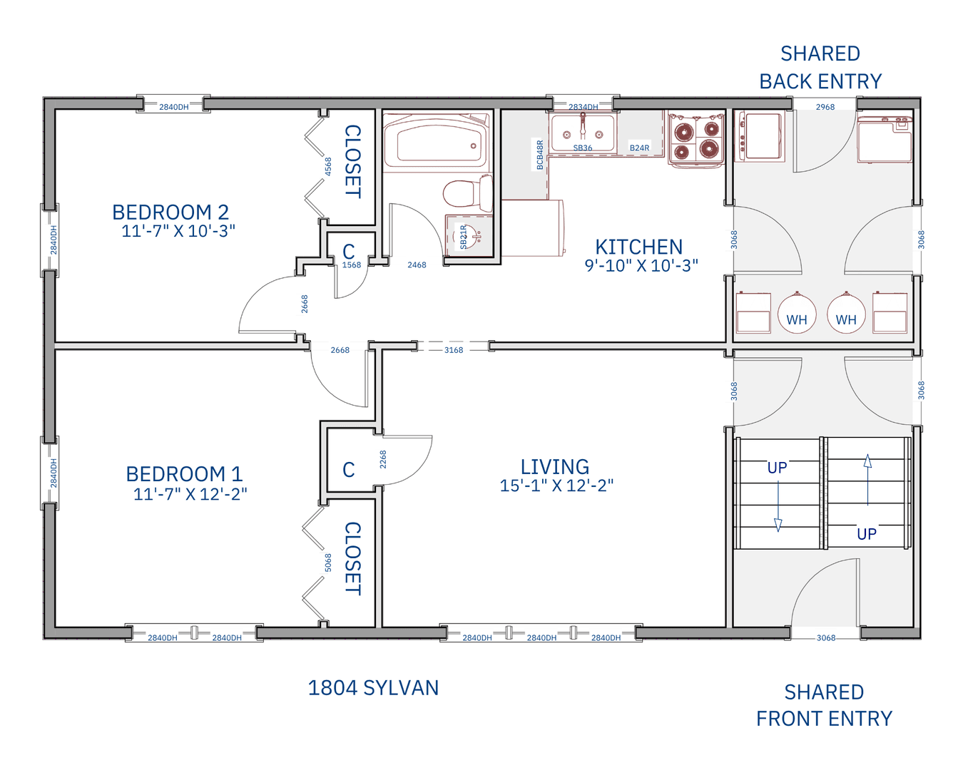 Columbia Apartment: 1804 Sylvan Ln