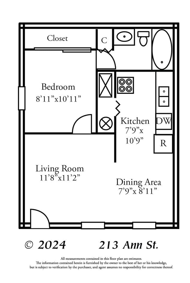 Columbia House: 213 N. Ann St. #8