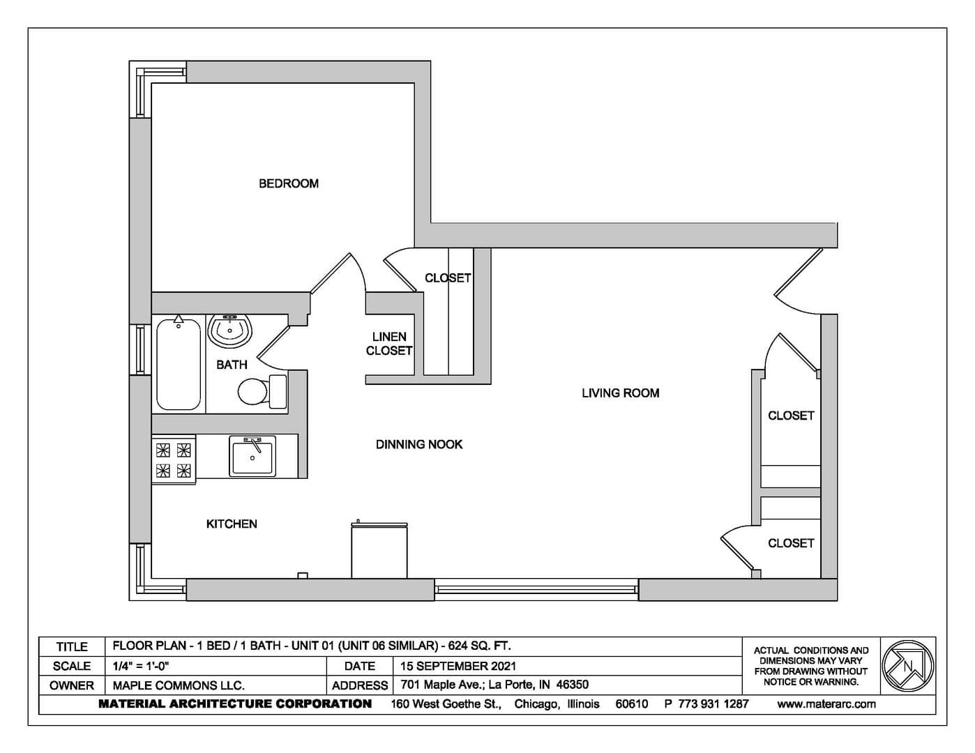 LaPorte Apartment: 701 Maple Ave