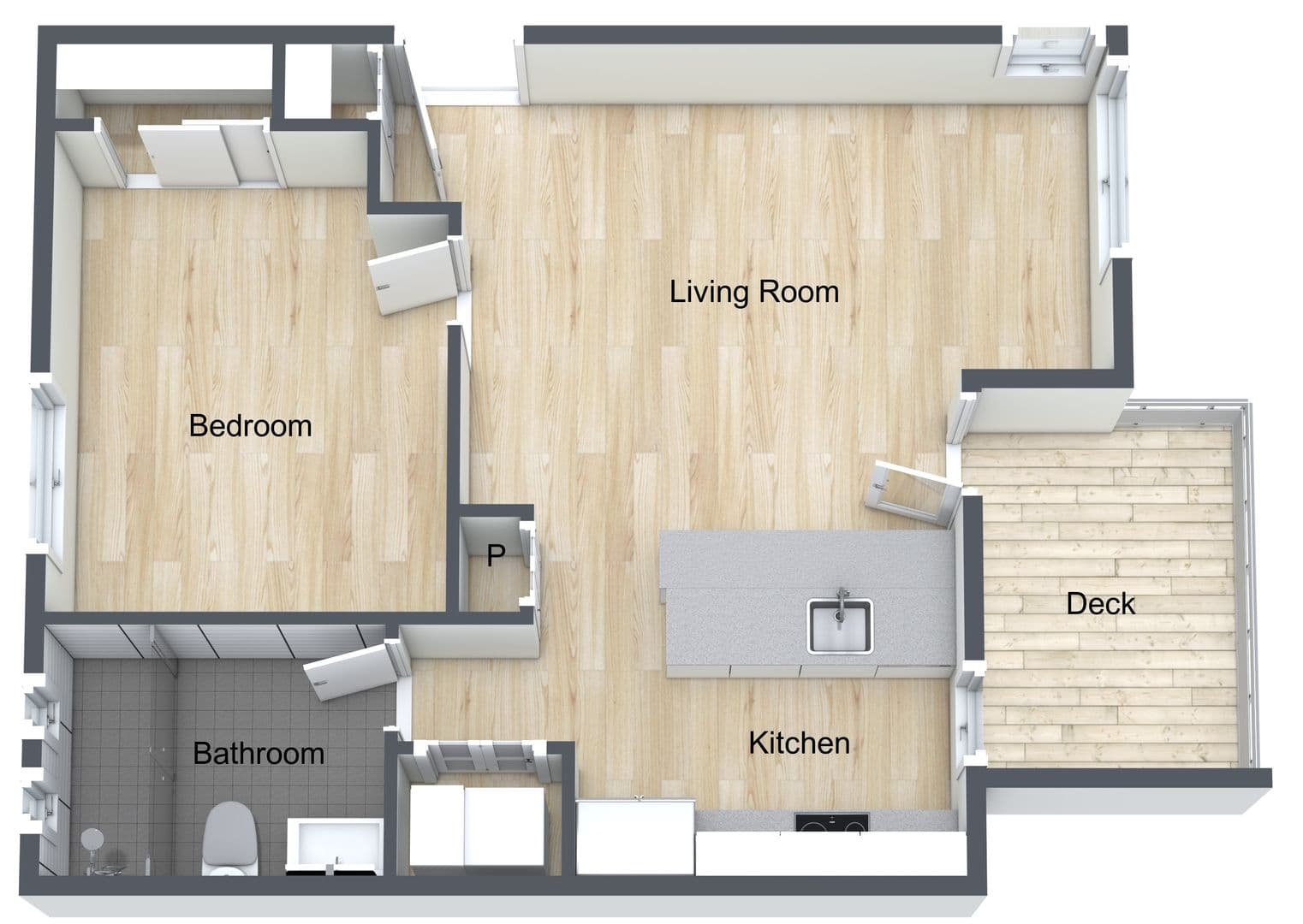 San Diego Apartment: 3942-3944  Bancroft Street