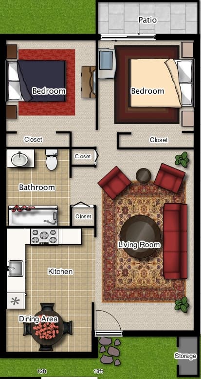 Yuma Apartment: Lothlorien Apts.