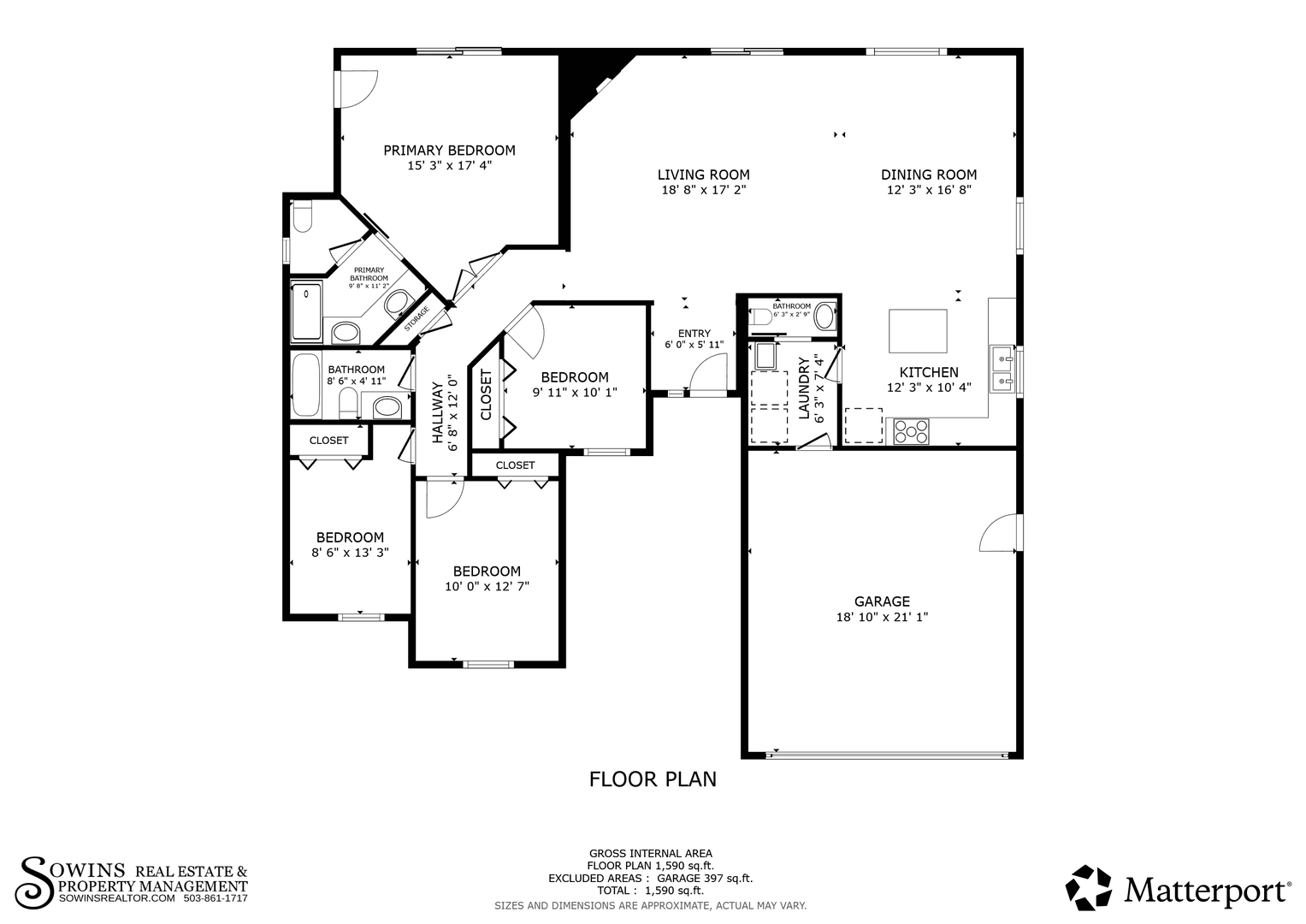 Warrenton House: 90587 Lake View Rd