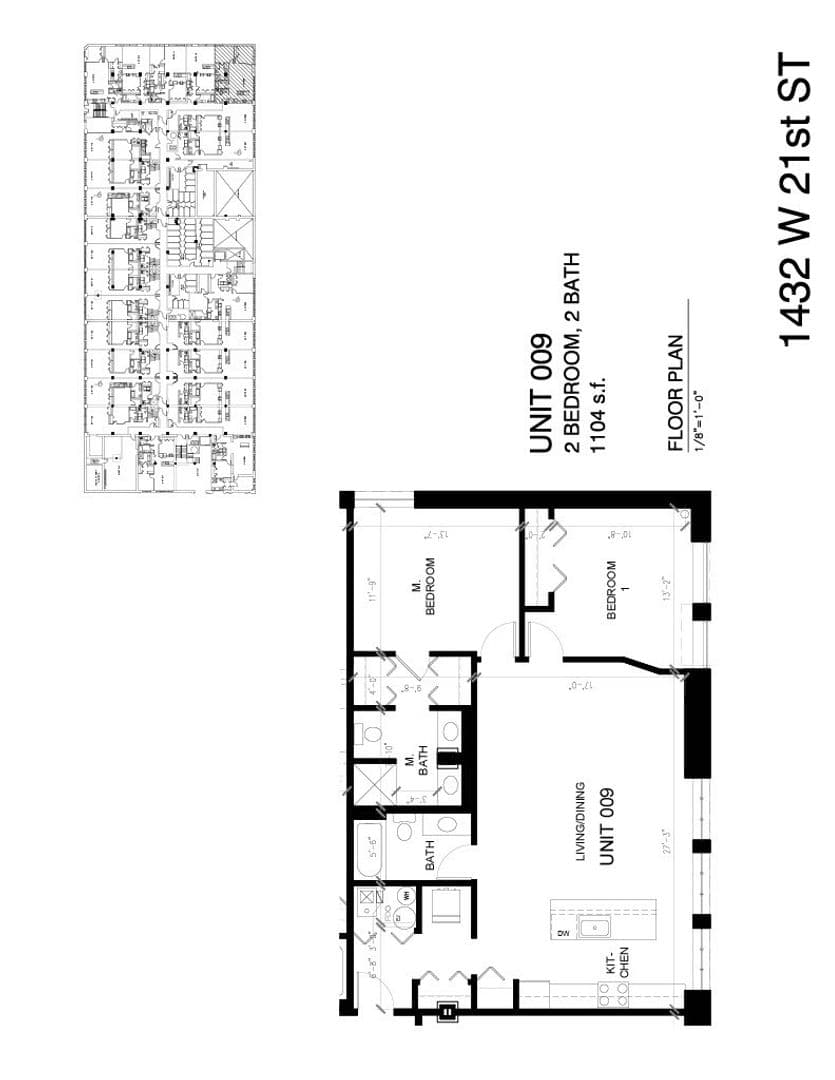 Chicago Apartment: 1432 W 21st St