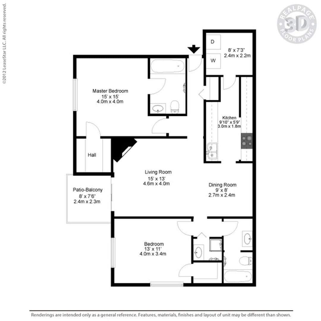 Dublin Apartment: 7148 Chadwood  Lane, 7148 1B