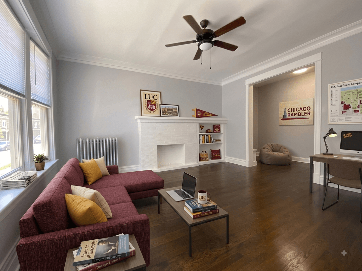 Chicago Apartment: 1214 W. Rosemont