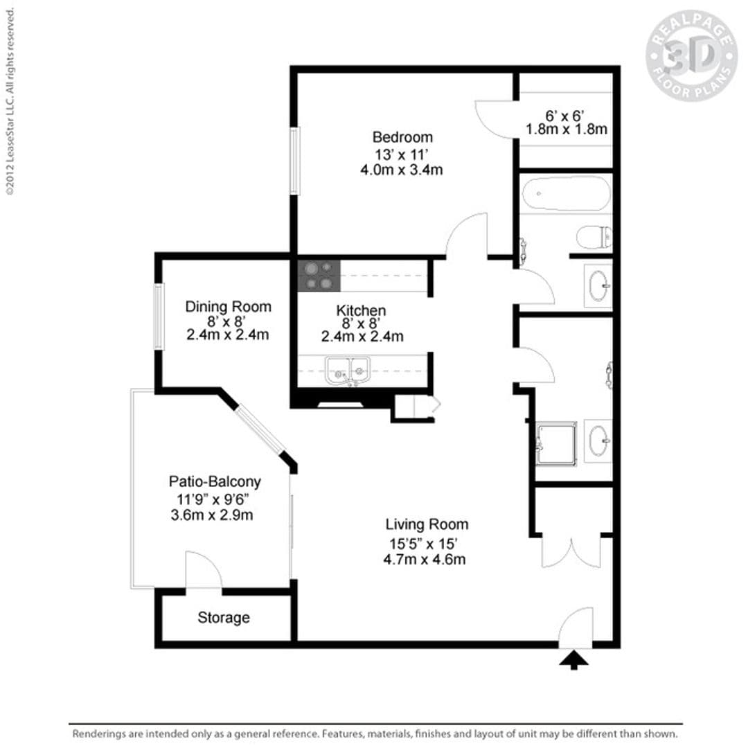 Dublin Apartment: 2120 Bentwood Circle, 2120 2C