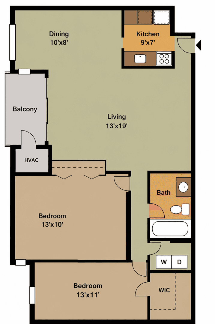 McLean Apartment: 1805 Wilson Lane