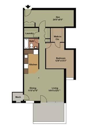 McLean Apartment: 1805 Wilson Lane