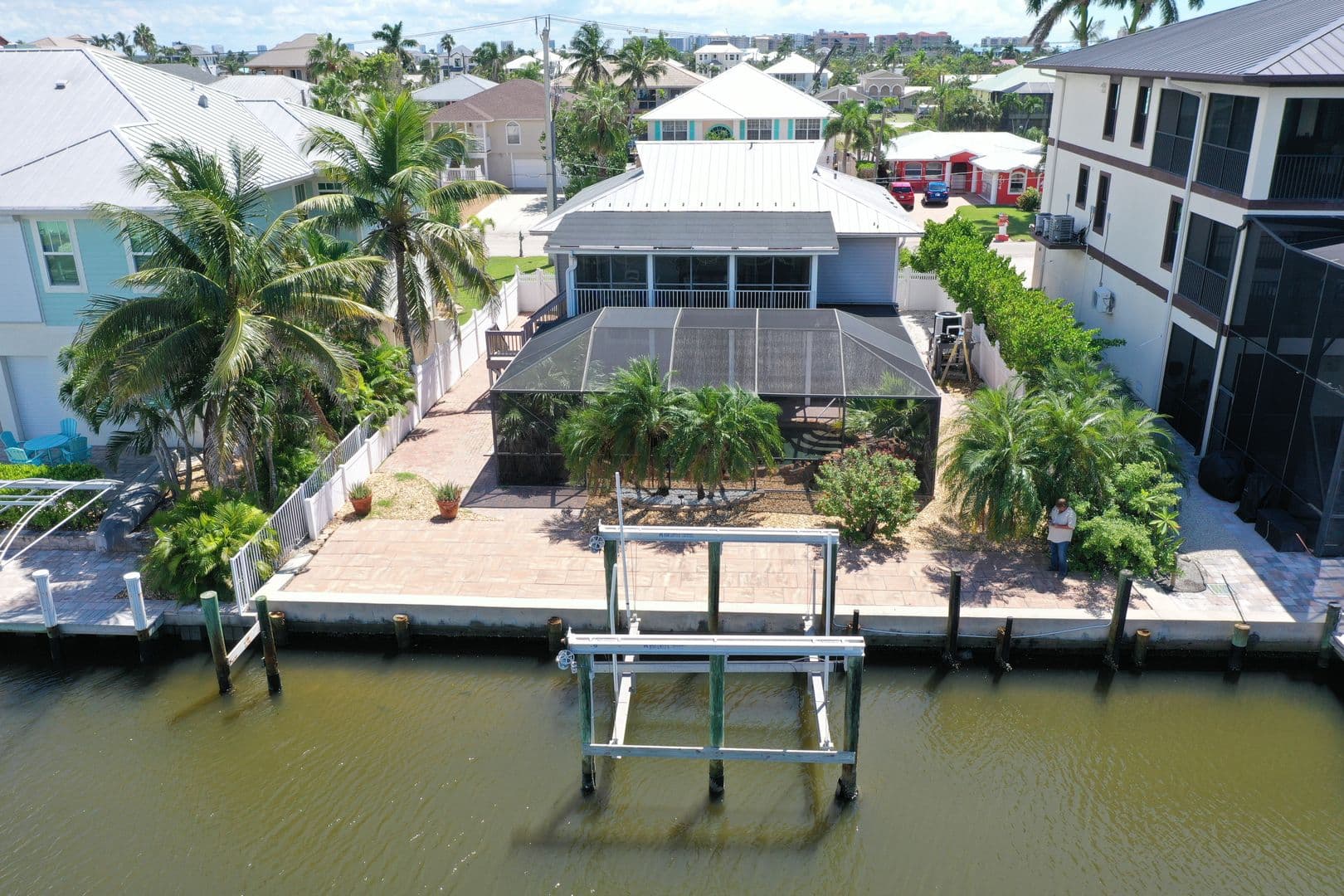 Ft Myers Beach Apartment: 247 Curlew Street