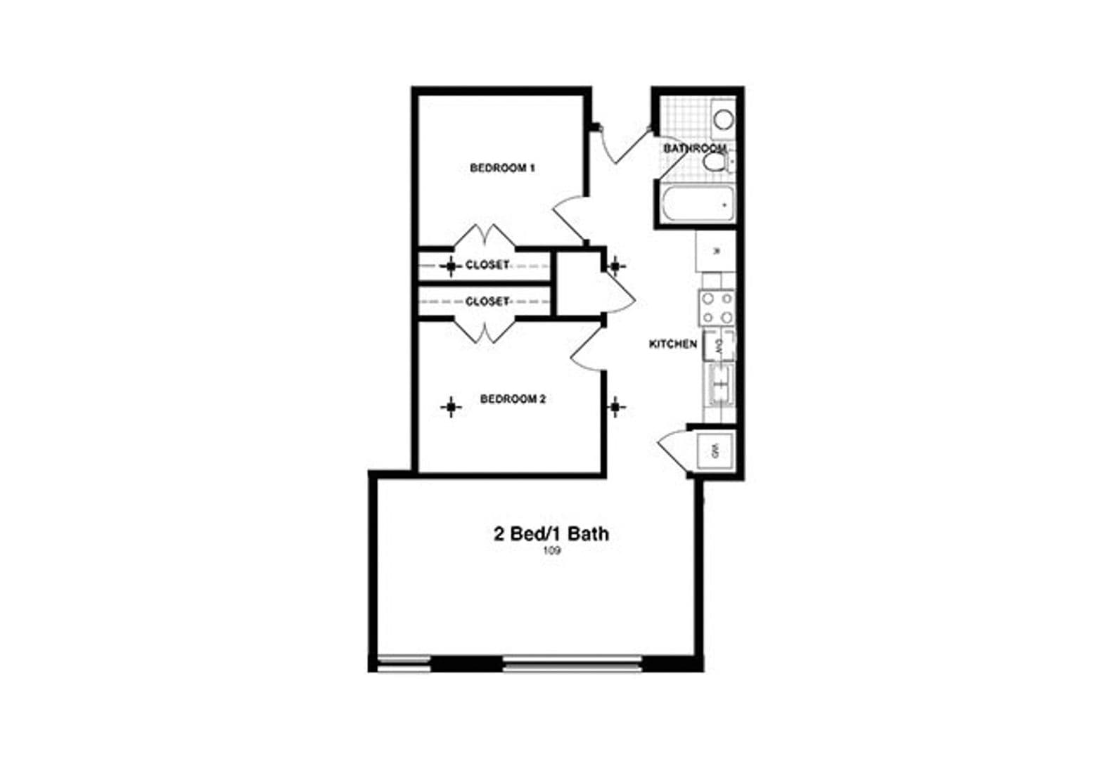 Richmond Apartment: 703 N Harrison St./410 Hancock St.
