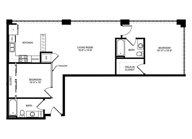 Tulsa Apartment: 401 S Elgin Avenue