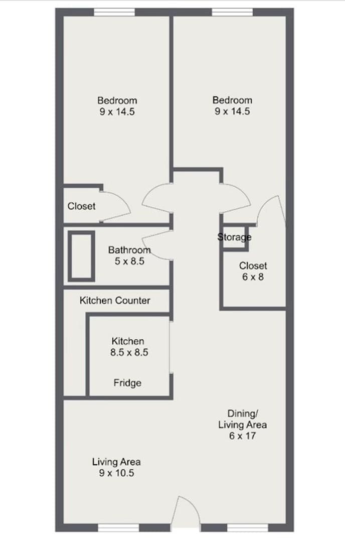 Denton Apartment: 1115 North Austin Street