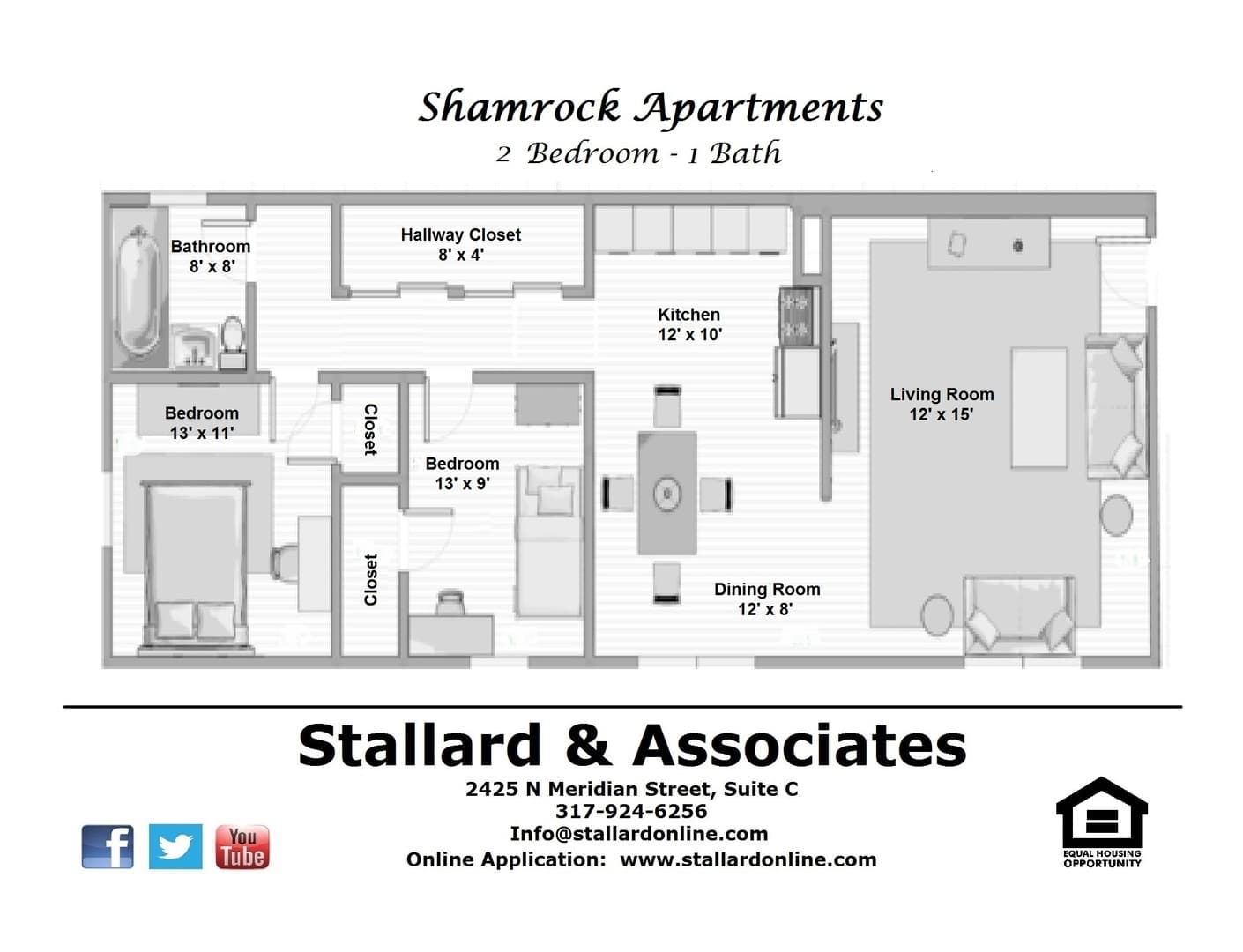 INDIANAPOLIS Apartment: 2430 E KELLY STREET