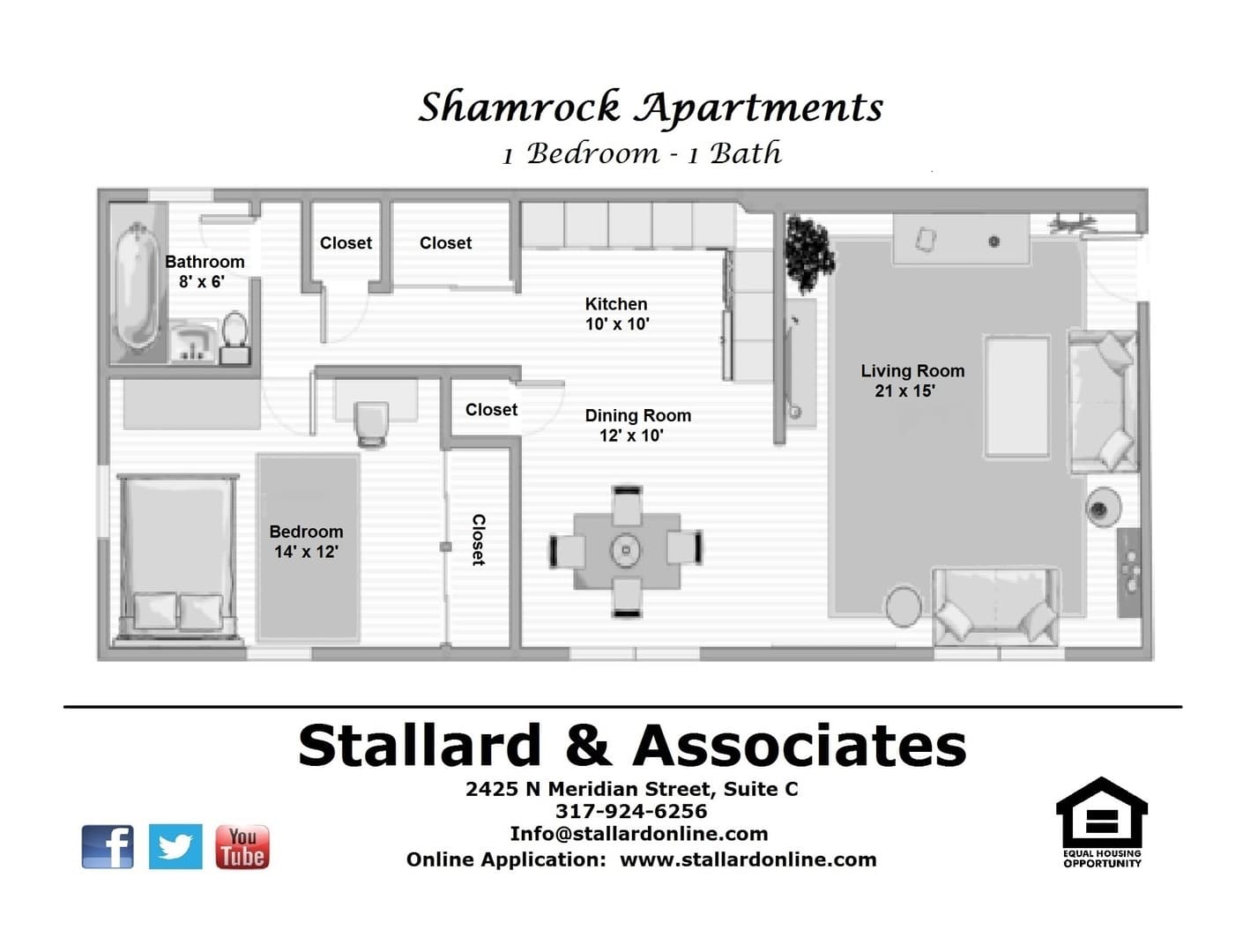 INDIANAPOLIS Apartment: 2430 E KELLY STREET