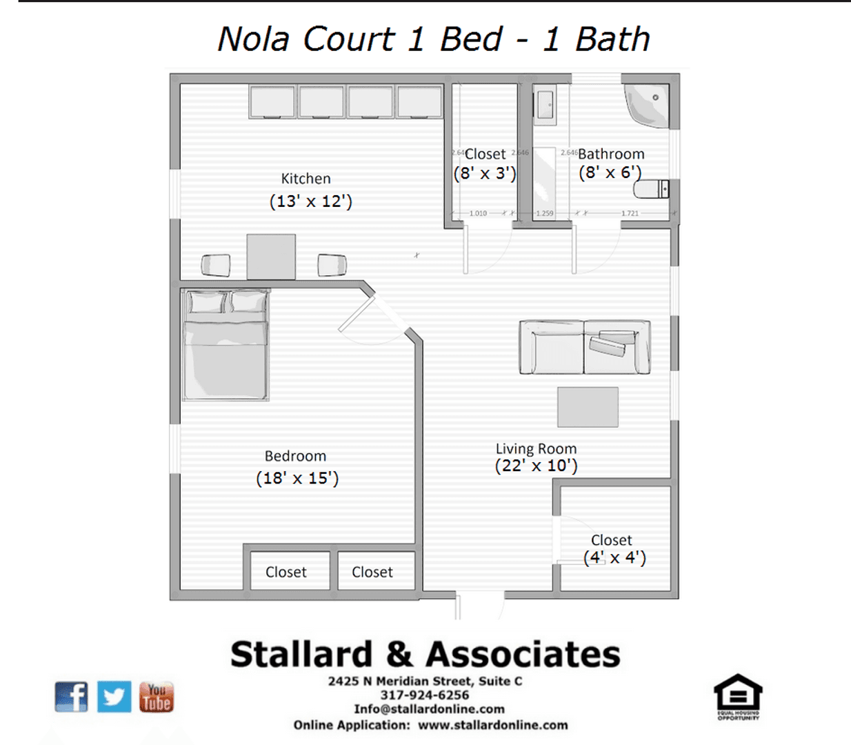 INDIANAPOLIS Apartment: 4525 Indianola Ave.