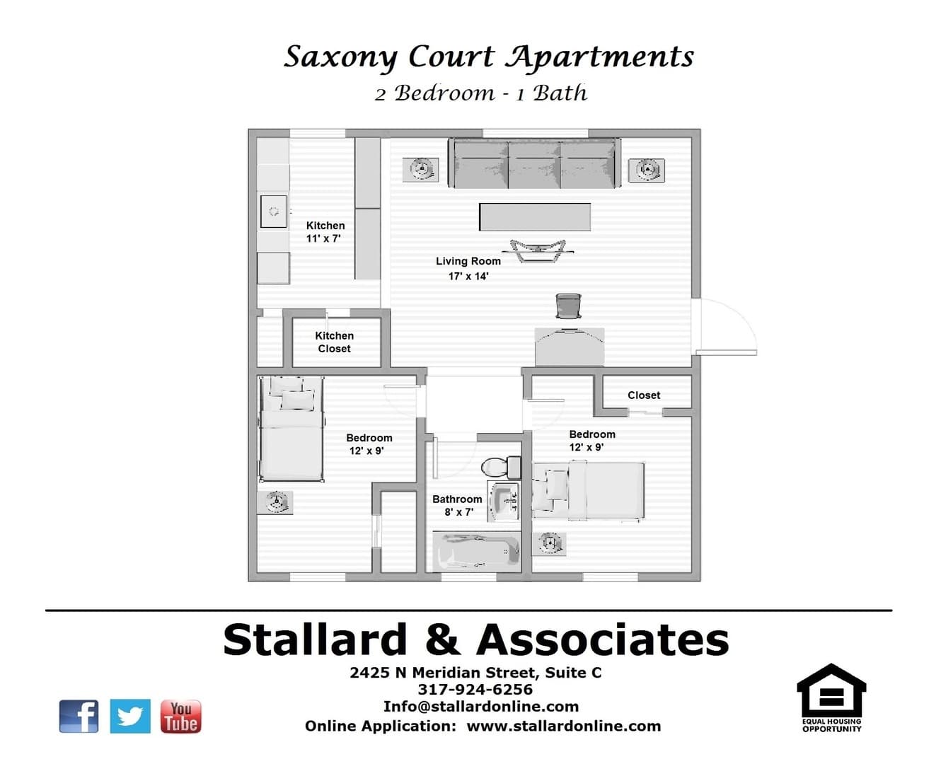 INDIANAPOLIS Apartment: 29 S AUDUBON ROAD